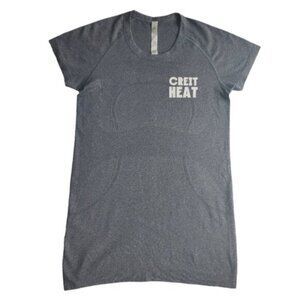 Lululemon Grey Swiftly Tech Short Sleeve Top Size 6